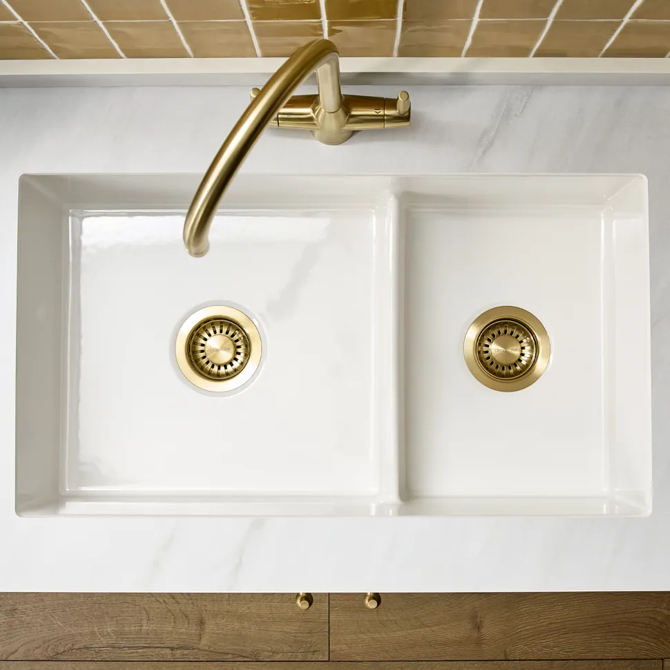 Clearwater Metro Ceramic Inset/Undermount Kitchen Sink - 796 x 462mm