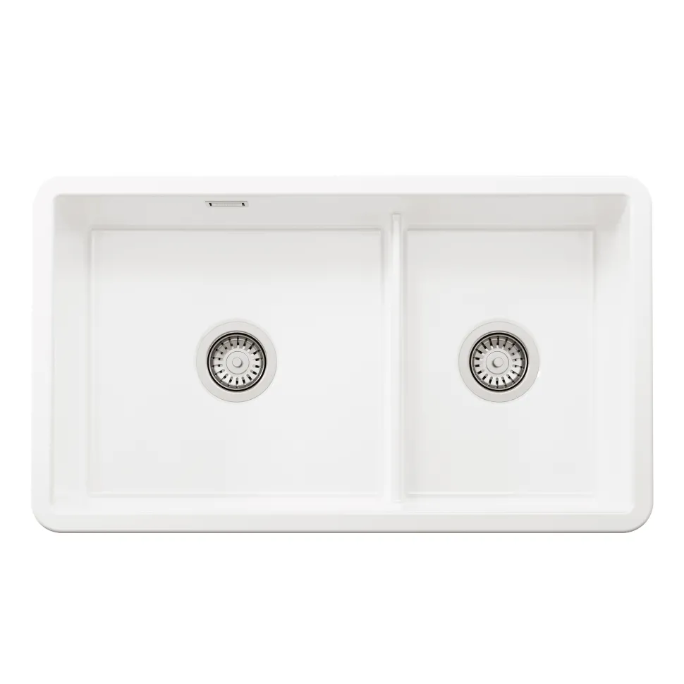 Clearwater Metro Ceramic Inset/Undermount Kitchen Sink - 796 x 462mm