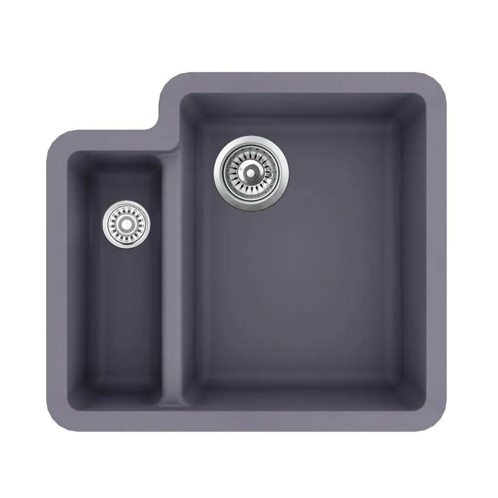 Clearwater Nova 1.5 Bowl Granite Composite Inset/Undermount Kitchen Sink - 557 x 500mm