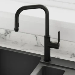 Clearwater Pioneer WRAS Approved Single Lever Industrial-Style Mono Pull Out Spray Kitchen Mixer Tap