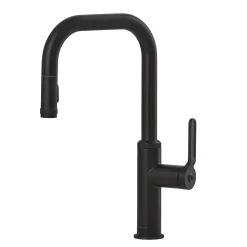 Clearwater Pioneer WRAS Approved Single Lever Industrial-Style Mono Pull Out Spray Kitchen Mixer Tap