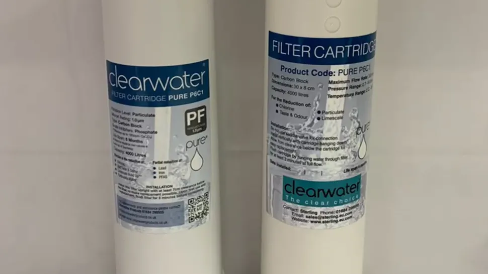 Clearwater Replacement Cartridge for Filtered Water Taps