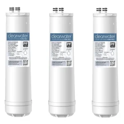 Clearwater Replacement Cartridge for Filtered Water Taps - 3 pack