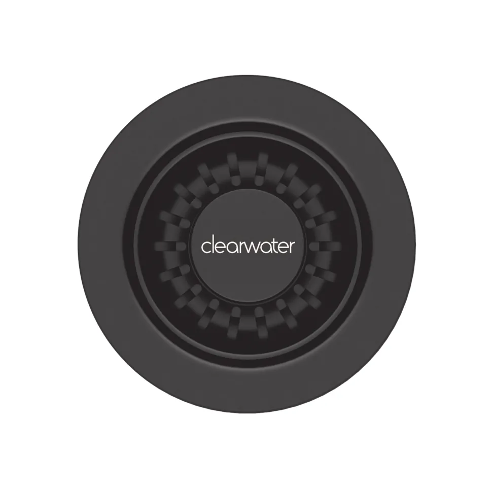 Clearwater Siena 1 Bowl Granite Composite Inset or Undermount Kitchen Sink & Waste - 530 x 460mm