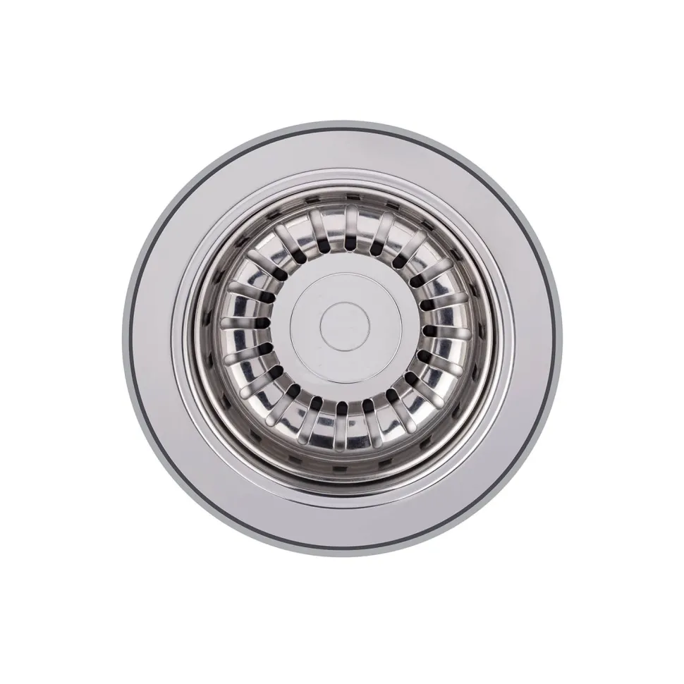 Clearwater Siena 1 Bowl Granite Composite Inset or Undermount Kitchen Sink & Waste - 430 x 460mm