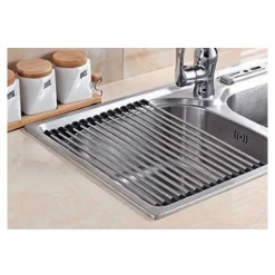 Clearwater Stainless Steel Roll Mat Sink Drainer - 300 x 430mm