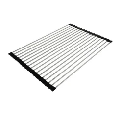 Clearwater Stainless Steel Roll Mat Sink Drainer - 300 x 430mm