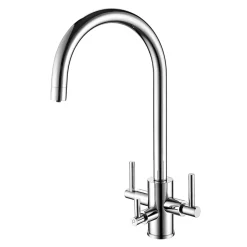 Clearwater Stella Triple Lever Mono Kitchen Mixer and Cold Filtered Water Tap