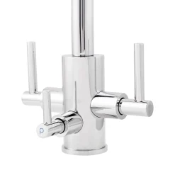 Clearwater Stella Triple Lever Mono Kitchen Mixer and Cold Filtered Water Tap