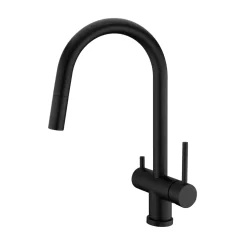 Clearwater Toledo Twin Lever Pull Out Spray Mono Kitchen Mixer and Cold Filtered Water Tap