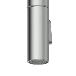 Clearwater Topaz Twin Lever Mono Pull Out Spray Kitchen Mixer with Knurled Handles