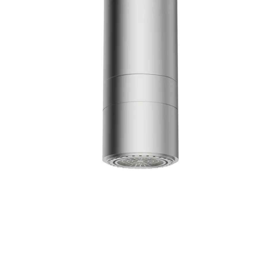 Clearwater Topaz Twin Lever Mono Kitchen Mixer with 'Twist & Spray' U Spout and Knurled Handles