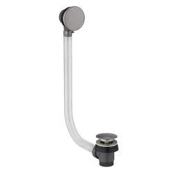 Click Clack Bath Waste & Overflow - Brushed Bronze or Gunmetal