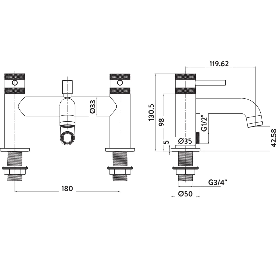 Core Bath Shower Mixer Tap