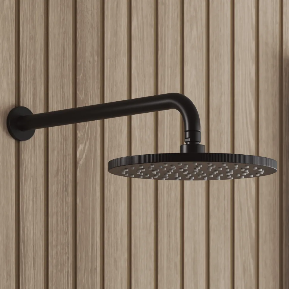 Core Concealed Thermostatic Valve, Fixed Head & Shower Handset Kit