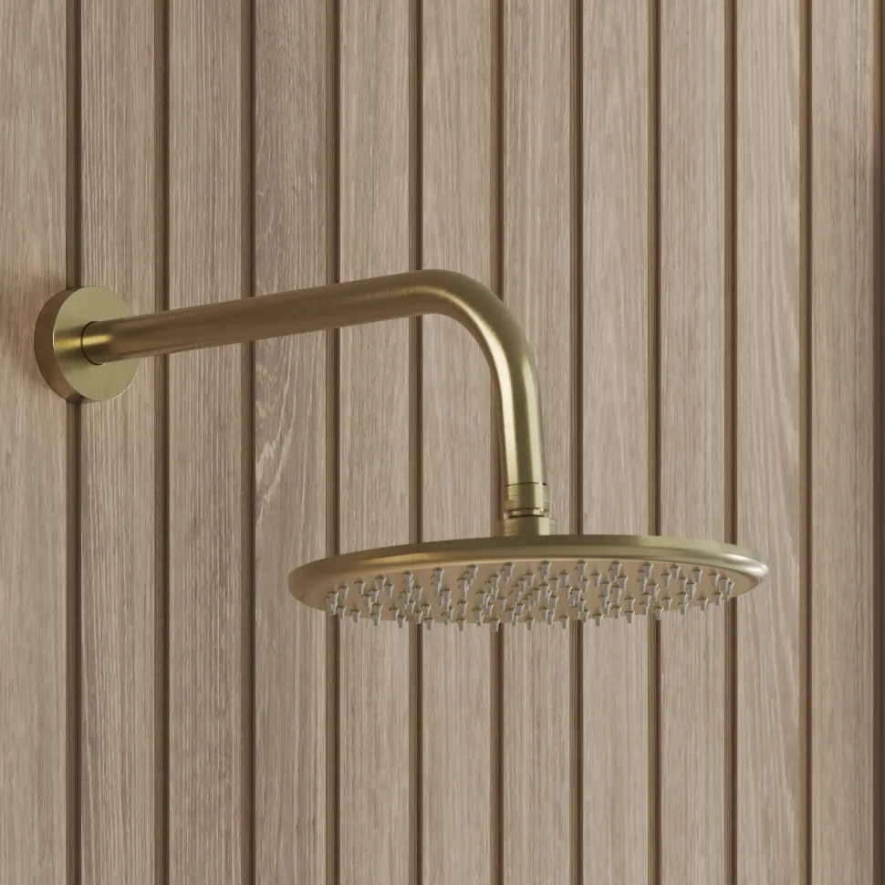 Core Concealed Thermostatic Valve, Fixed Head & Shower Handset Kit
