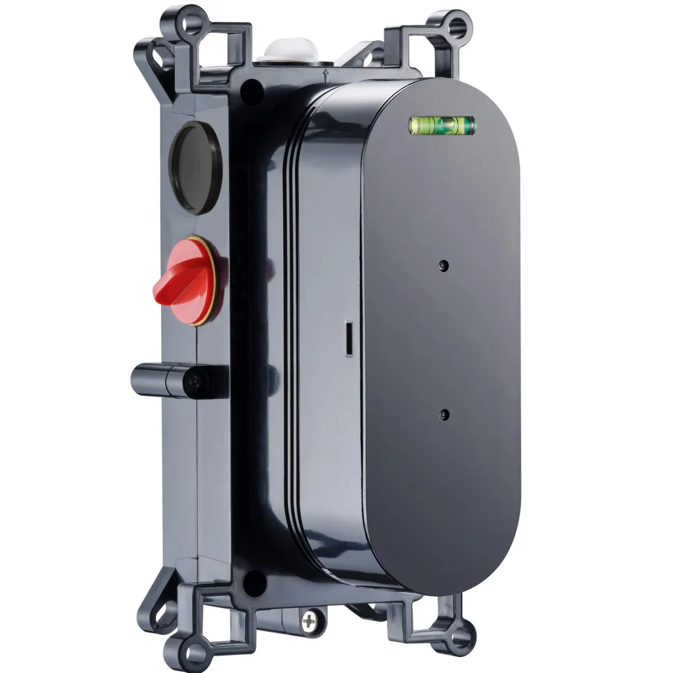 Core Concealed Thermostatic Valve, Fixed Head & Shower Handset Kit