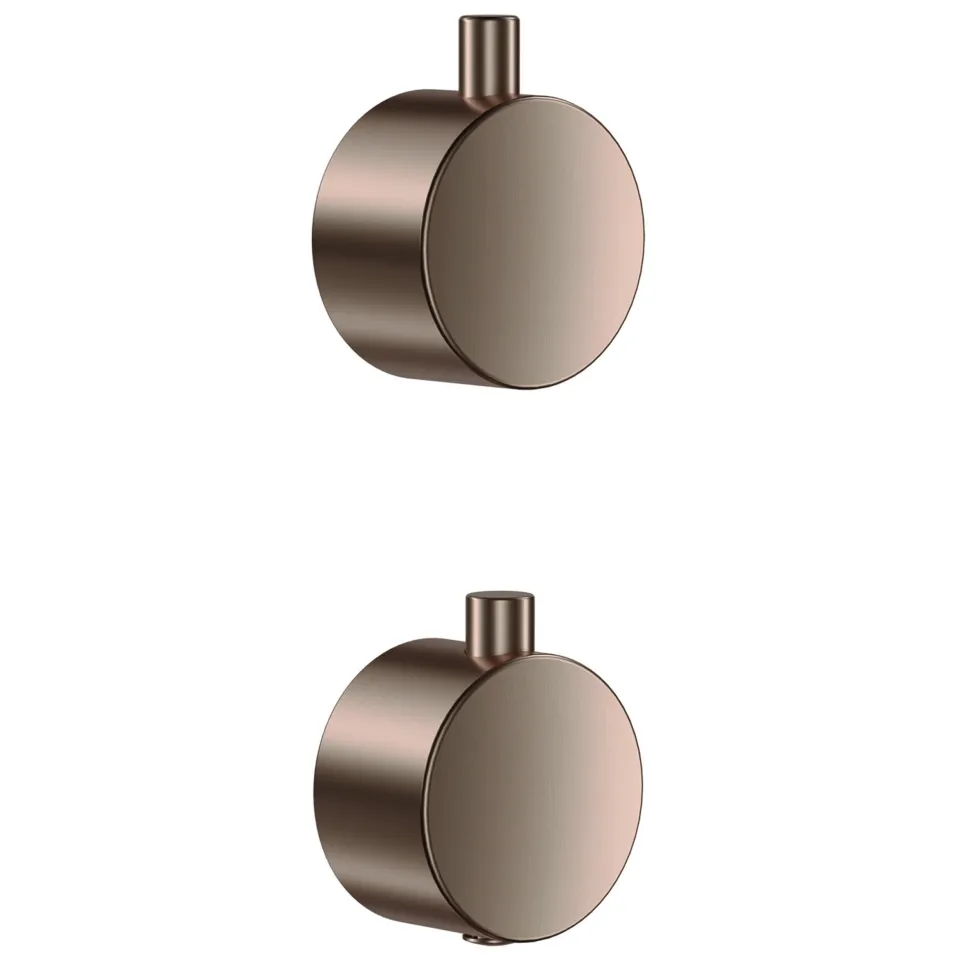 Core Concealed Thermostatic Valve, Fixed Head & Shower Handset Kit