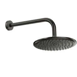 Core Concealed Thermostatic Valve, Fixed Head & Shower Rail Kit