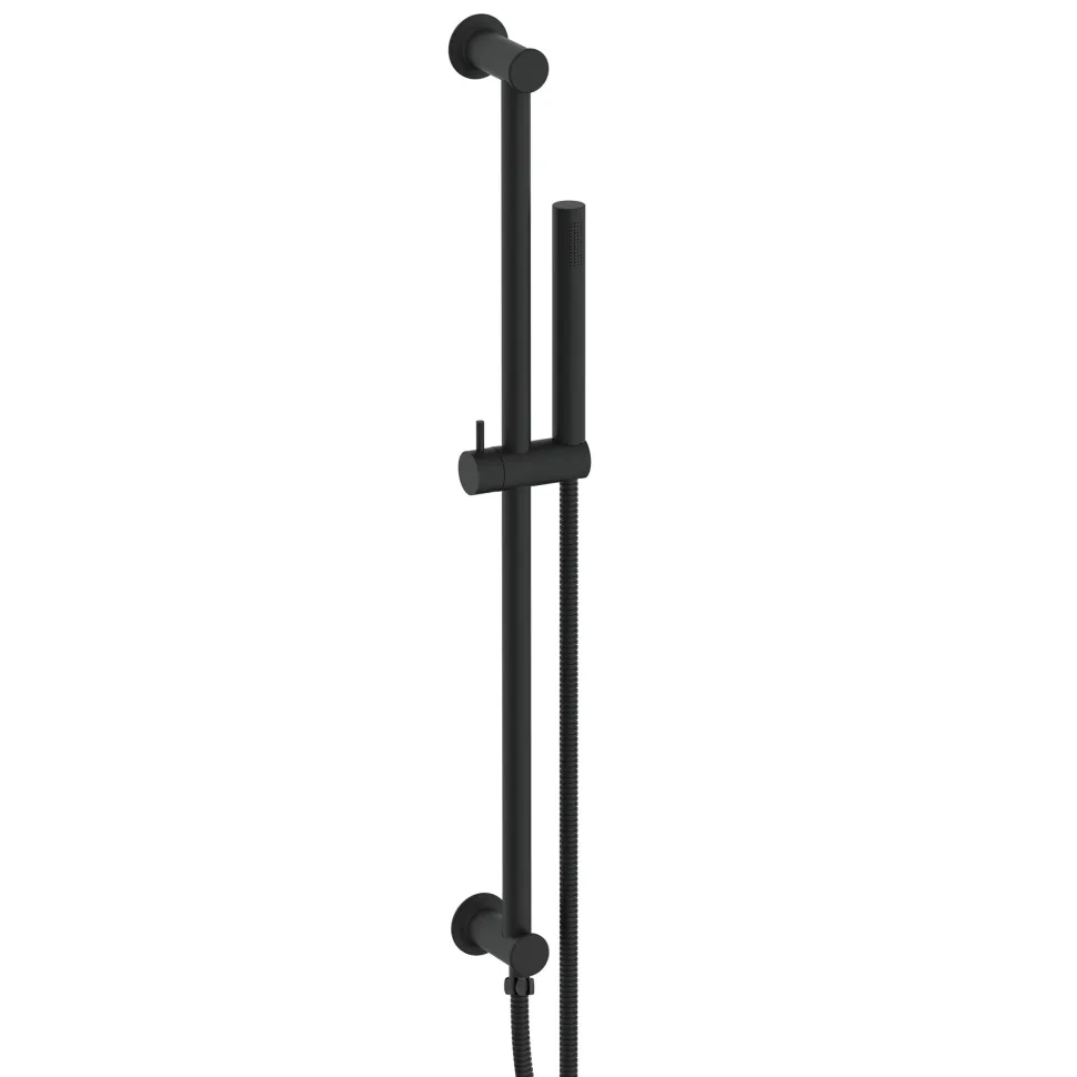 Core Concealed Thermostatic Valve, Fixed Head & Shower Rail Kit