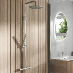 Core Exposed Thermostatic Rigid Riser Shower Kit