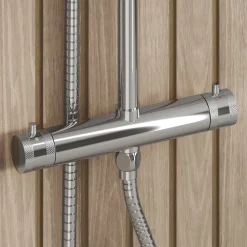 Core Exposed Thermostatic Rigid Riser Shower Kit