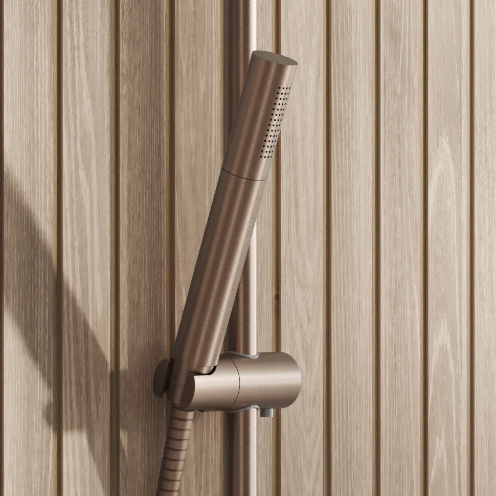 Core Exposed Thermostatic Rigid Riser Shower Kit