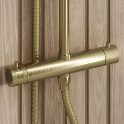Core Exposed Thermostatic Rigid Riser Shower Kit