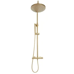 Core Exposed Thermostatic Rigid Riser Shower Kit