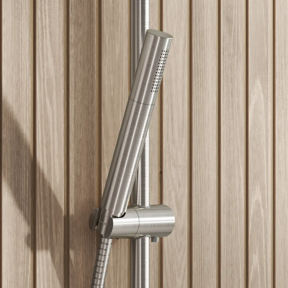 Core Exposed Thermostatic Rigid Riser Shower Kit