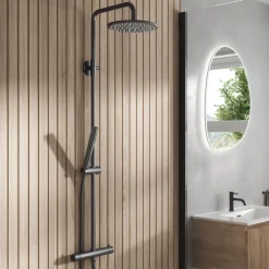Core Exposed Thermostatic Rigid Riser Shower Kit