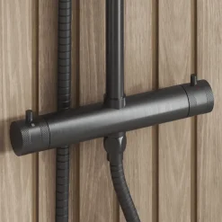 Core Exposed Thermostatic Rigid Riser Shower Kit