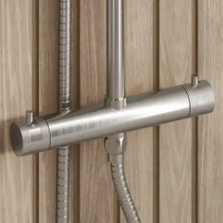 Core Exposed Thermostatic Rigid Riser Shower Kit