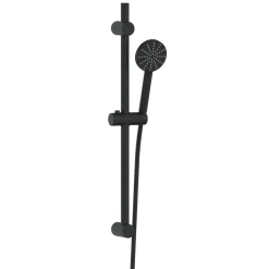 Core Fluted Slide Rail Shower Kit, Shower Handset & Hose
