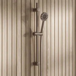Core Fluted Slide Rail Shower Kit, Shower Handset & Hose