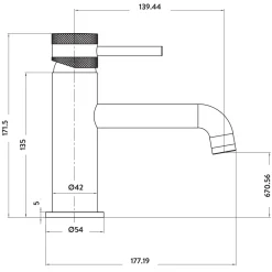 Core Mono Basin Mixer Tap