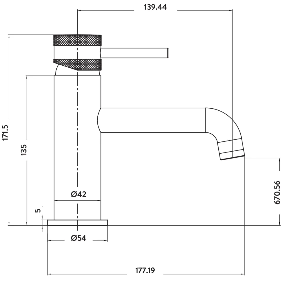 Core Mono Basin Mixer Tap