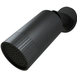 Core 1 Outlet Concealed Shower Valve & Wall Mounted Fluted Spotlight Shower Head