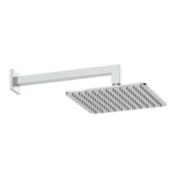 Core 1 Outlet Concealed Valve & Fixed Wall Mounted Square Shower Head