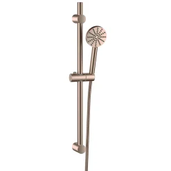 Core 2 Outlet Wall Mounted Bath Shower Mixer with Slide Rail Kit