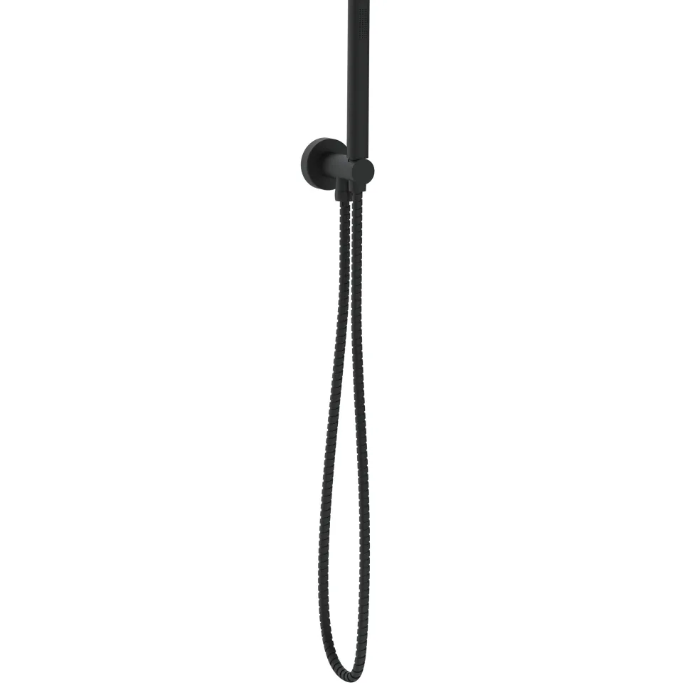 Core Shower Package with 2 Outlet Valve, Fixed Wall Mounted Square Shower Head & Shower Wall Kit