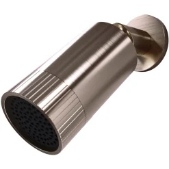 Core Shower Package with 2 Outlet Concealed Valve with Wall Mounted Fluted Spotlight Shower Head & Shower Wall Kit
