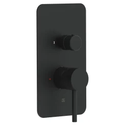 Core Shower Package with 2 Outlet Manual Valve, Fixed Wall Mounted Shower Head & Shower Kit