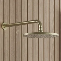 Core Shower Package with 3 Outlet Concealed Valve, Fixed Shower Head, Slide Rail Kit & Overflow Bath Filler