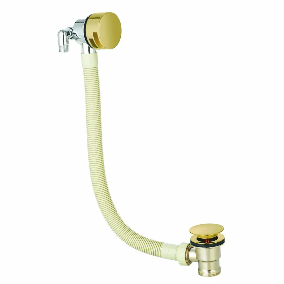 Core Shower Package with 3 Outlet Valve, Fixed Shower Head, Kit & Overflow Bath Filler