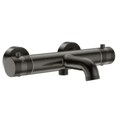 Core Wall Mounted 2 Outlet Thermostatic Bath Shower Mixer Tap