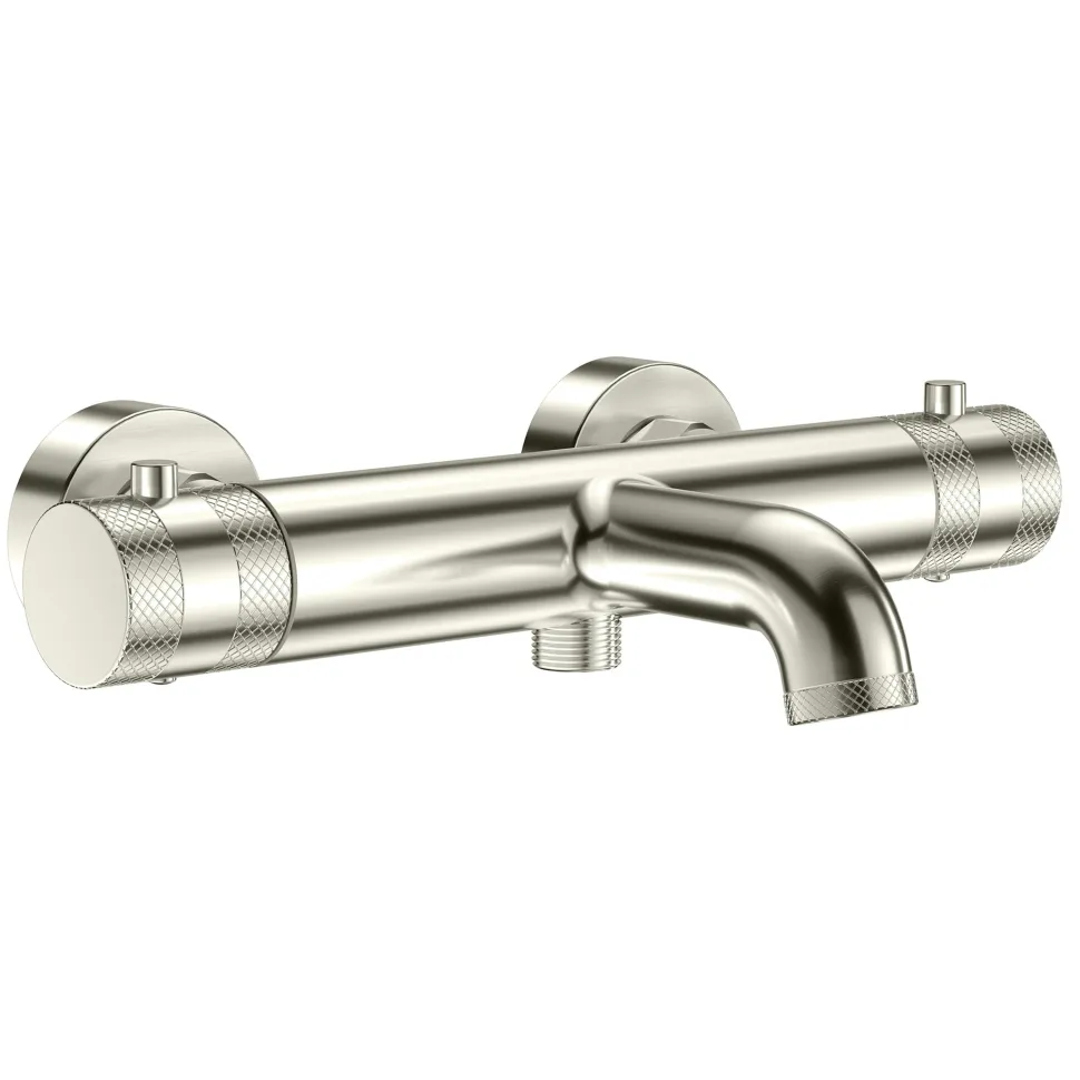 Core Wall Mounted 2 Outlet Thermostatic Bath Shower Mixer Tap