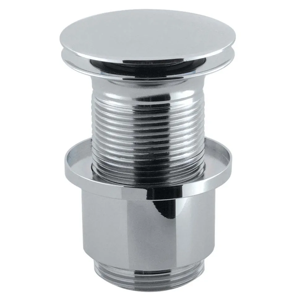 Crosswater Basin Click Clack Waste - Unslotted Extended Thread 100mm