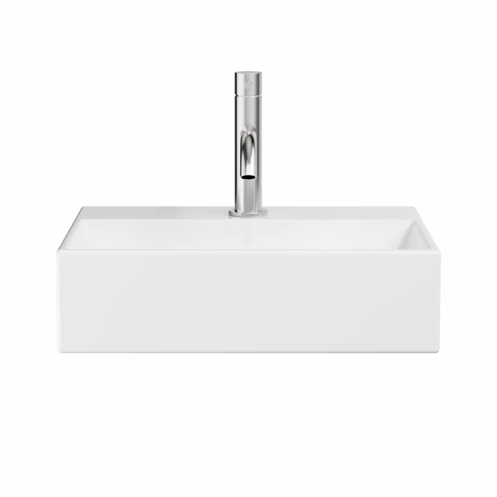 Crosswater Beck 400mm Cloakroom Wall Hung Basin with Waste