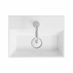 Crosswater Beck 400mm Cloakroom Wall Hung Basin with Waste